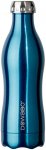 Dowabo Doppelwandige Isolierflasche 500 ml - Metallic Collection blau