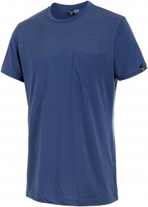 Salewa Fanes Print Dry M S/S Tee Funktionsshirt Herren dunkelblau