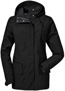 Schöffel Agnes1 Parka Damen schwarz 46, Gr. 46