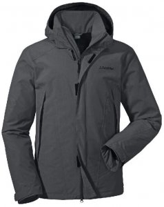 Schöffel Easy M 3 Wanderjacke Herren grau 50, Gr. 50
