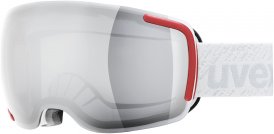 Uvex Big 40 LM Skibrille weiß rot
