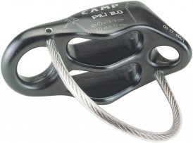 Camp Più 2.0 - Sicherungsgerät gun metal