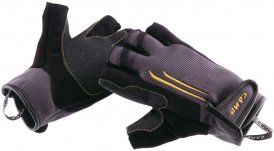 Camp Start Fingerless - Kletterhandschuhe schwarz-grau M