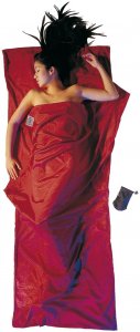 COCOON Silk Cotton TravelSheet - Innenschlafsack monks red