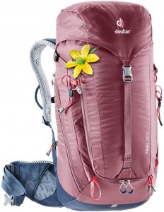 Deuter Trail 28 SL - Wanderrucksack maron-navy