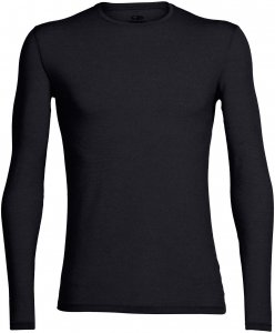 Icebreaker Men's Anatomica Long Sleeve Crewe black-monsoon XL
