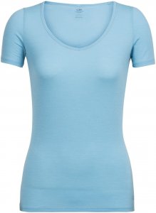 Icebreaker Women's Siren Short Sleeve Sweetheart waterfall L