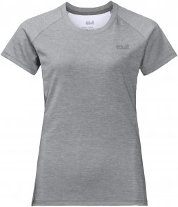 Jack Wolfskin Women's Hydropore XT - T-Shirt alloy S