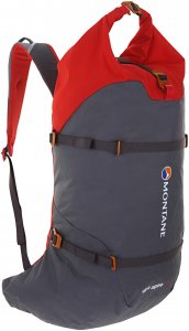MONTANE Ultra Alpine 38 + 5 - Kletterrucksack cloudburst grey