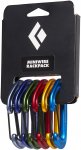Black Diamond MiniWire Rackpack - Karabiner mix 6er Set