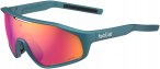 bollé Shifter Volt+ Ruby Polarized Cat 3 - Fahrradbrille creator teal metallic
