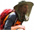 Care Plus Headnet Pop-up - Moskitonetz Kopf 