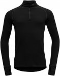 DEVOLD Expedition Merino 235 Zip Neck Man - Funktionsshirt black L
