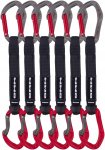 DMM Alpha Sport Quickdraw - Express-Set 18 cm titanium-red 6er Set