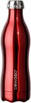 DOWaBO Metallic 0,5 Liter - Double Wall Thermo-Trinkflasche red
