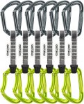 Edelrid Pure Set - Sportkletter-Exe 10 cm slate-oasis 6er Set