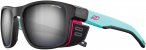 JULBO Shield M Spectron 4 - Sonnenbrille schwarz durchscheinend-hellblau-rosa
