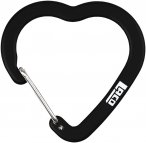 LACD Accessory Biner Heart FS - Materialkarabiner black