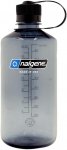 Nalgene Enghals Sustain Trinkflasche 1 Liter grau
