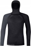 Ortovox Men's 120 Competition Light Hoody - Langarmshirt mit Kapuze black raven 
