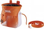 Petzl Sakapoche - Chalkbag orange-white