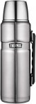Thermos King - 1,2 Liter Isolierflasche edelstahl silber