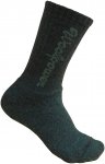 Woolpower Kids Socks 400 Classic Logo - Merino-Socken für Kinder forest green 2
