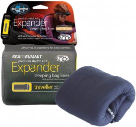 Sea to Summit Expander Liner Traveller - Hüttenschlafsack navy blue