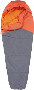 The North Face Aleutian 40/4 Regular - Sommerschlafsack monarch orange-zinc grey links