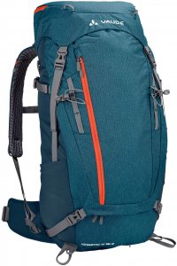 VAUDE Women's Asymmetric 38+8 - Trekkingrucksack blue sapphire