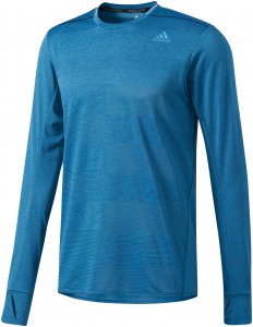 Adidas Herren Laufshirt Langarm Supernova Blau - S97992
