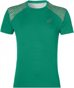 Asics Herren Laufshirt fuzeX Tee Grün - 141238-5007