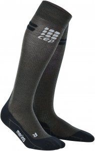 CEP Herren Kompressionssocke Run Merino