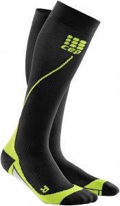 CEP Herren Kompressionssocke Run Socks 2.0 - schwarz-grün