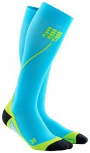 CEP Herren Kompressionssocken Run Socks 2.0 - hawaii blau-grün