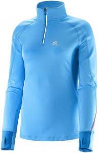 Salomon Women Trail Runner Warm LS Zip Laufshirt - 371005
