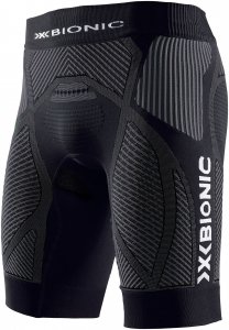 X-Bionic Herren Laufhose The Trick Running Pants Short Schwarz - O100046-B014