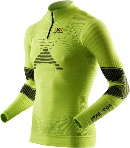 X-Bionic Herren Laufshirt Effektor Trail Running Powershirt Long Grün - O100588-E173