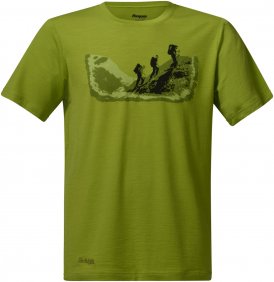 Bergans Herren Tur Wool T-Shirt XXL
