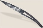 Deejo 37g Ebenholz Moto Racing Taschenmesser