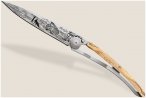 Deejo 37g Olivenholz Van Life Taschenmesser