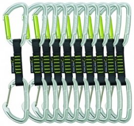 Edelrid Slash Wire Kletter-Express-Set im 10er Pack
