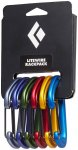 Black Diamond LiteWire Rackpack - 6er Set Schnappkarabiner