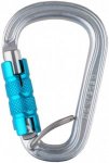 Edelrid HMS Bruce Steel FG Triple (silber) - Karabiner