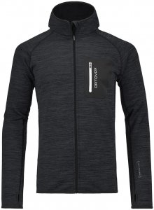 Ortovox Merino Fleece Melange Hoody Men black blend Gr. S