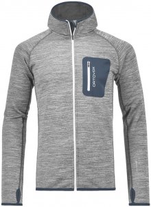 Ortovox Merino Fleece Melange Hoody Men grey blend Gr. L