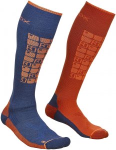Ortovox Merino Socken Ski Compression Men night blue Gr. 39-41