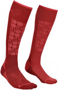 Ortovox Merino Socken Ski Compression Woman dark blood Gr. 42-44