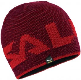 Salewa Agner Wool Beanie Wollmütze tawny port
