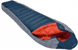 Vaude Cheyenne 200 Daunen Mumienschlafsack baltic sea RV links